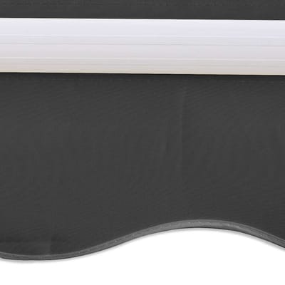 vidaXL - Luifel - gemotoriseerd - uitschuifbaar - 400 - cm - antraciet
