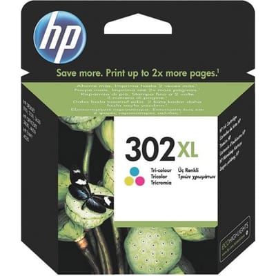 HP F6U67AE nr. 302XL inktcartridge kleur hoge capaciteit (origineel)