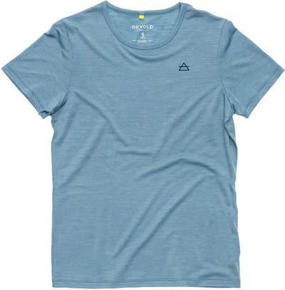 Devold Of Norway Active T-shirt Met Korte Mouwen Blauw XS Vrouw