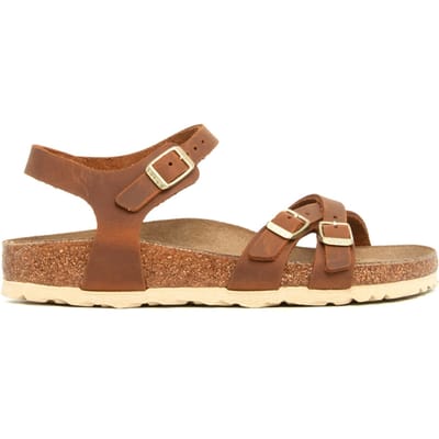 Birkenstock Kumba Dames Sandalen - Dames - Cognac - Maat 37