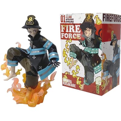 Op Voorraad Originele KOTOBUKIYA ARTFX J Fire Force Shinra Kusakabe Anime Afgewerkt Model Speelgoed Cadeaus Collectie