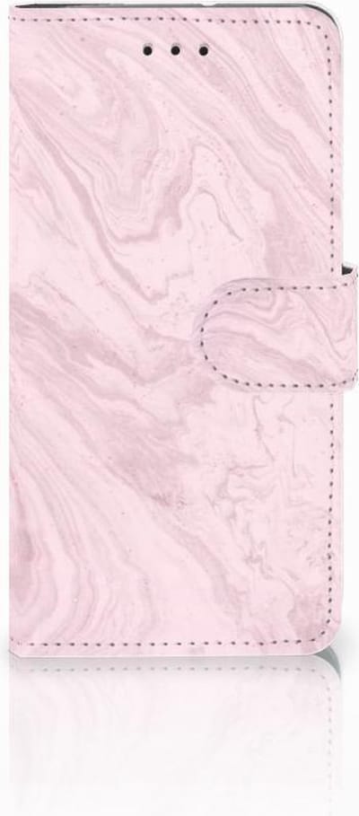 Motorola Moto G7 Play Bookcase Marble Pink - Origineel Cadeau Vriendin