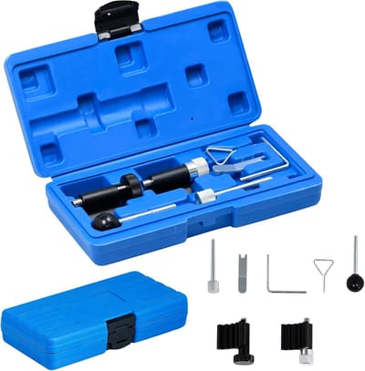 ACXIN Distributieriem Gereedschap Set 6-delig - Nokkenas & Krukas Vergrendelgereedschap voor TDI Motoren 1.2 1.4 1.6 1.9 2.0 Diesel