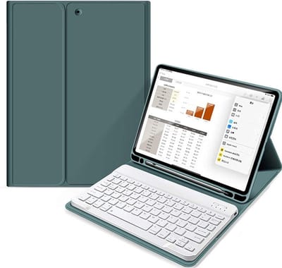 geschikt voor iPad Pro 11 inch Toetsenbord Hoes | 11 inch geschikt voor iPad Pro hoes met toetsenbord | QWERTY Keyboard met Bluetooth | Ingebouwde standaard | geschikt voor iPad Pro 11 2022, 2021 en 2020 | geschikt voor iPad Pro 11 inch Keyboard Case