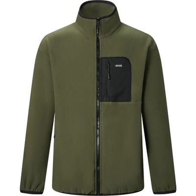 Regatta Frankie Fleece Met Volledige Rits Groen M Man