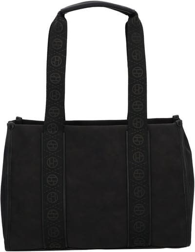 TOM TAILOR shopper schoudertas Yara Zip Shopper Black zwart