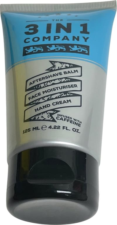 Rich 3 In 1 Aftershave Balm, Face Moisturiser & Hand Cream 125ml