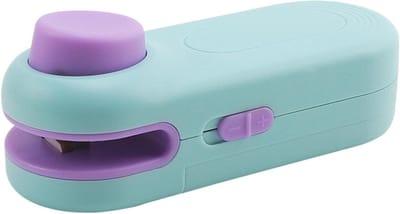 Zakhersluitmachine, Draagbare hersluitmachine,Chipzaksluitmachine met magnetische achtersticker - Kleine draagbare hersluiter, draagbare sluitmachine, keukengadget