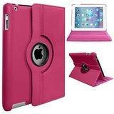 iPad Air 2019 hoesje - 10.5 inch - Draaibare Book Case Bescherm Cover Roze