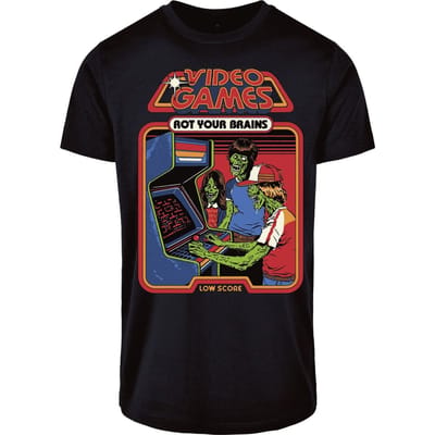Steven Rhodes - Fun T-shirt - Video Games - S tot 4XL - voor Mannen - zwart