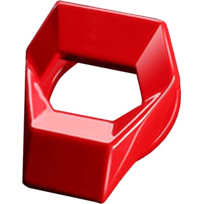 Contactsleutelschakelaar Afdekking Gladde Hoeken Compact Formaat Universeel Zinklegering Motor Start Stop red