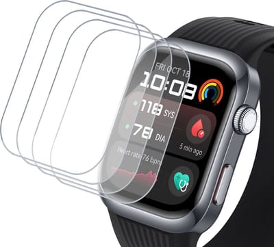 4x Folie Screenprotector Geschikt voor Huawei Watch D2 - Screenprotector - Beschermglas Folie