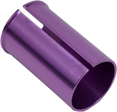 Zadelpen Adapter - Zadelbuis Converter - Fiets Frame Aanpassen - CNC Aluminium Constructie - 60mm Lengte - Paars