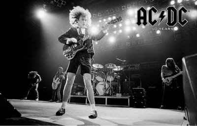 AC/DC - 50 Years - Textiel Poster