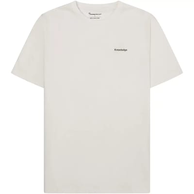 T-shirt met print op de rug KnowledgeCotton Apparel