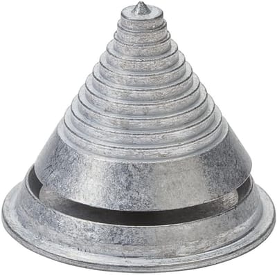 Grasmaaier Blad Balanceer - Blad Balancer - Grasmaaier Onderhoud - Robuust Metaal - 6 x 5 cm - Zilver