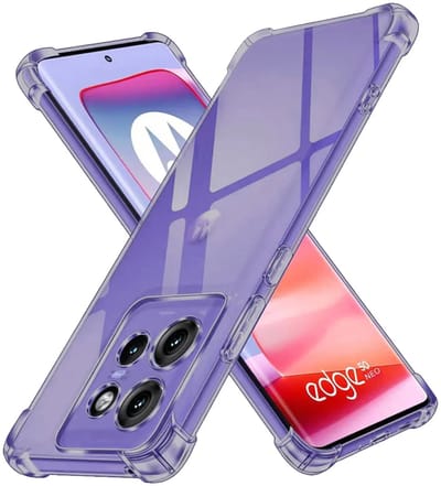Hoesje geschikt voor Motorola Edge 60 Neo/Edge 50 Neo / ThinkPhone 25 - Techsuit Shockproof Silicone Back Cover - Zwart