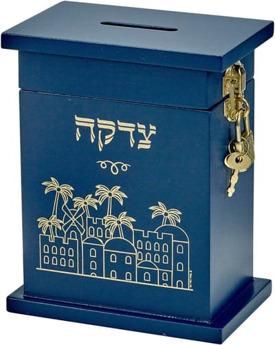 Decoratieve Doos - Opbergkistje - Thuis Collectie - Met slot en sleutel - Blauw