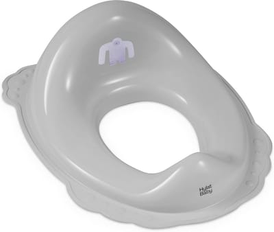 Toiletbril voor Kinderen - Ideaal voor Toilettraining, Antislip en Comfortabel, Grijs met Yeti Motief