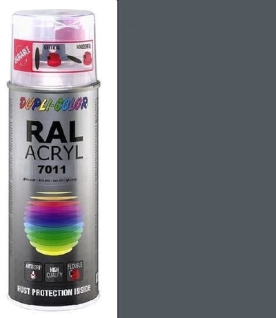 Motip Dupli-Color Spuitbus Acryl Hoogglans - RAL 7011 IJzergrijs