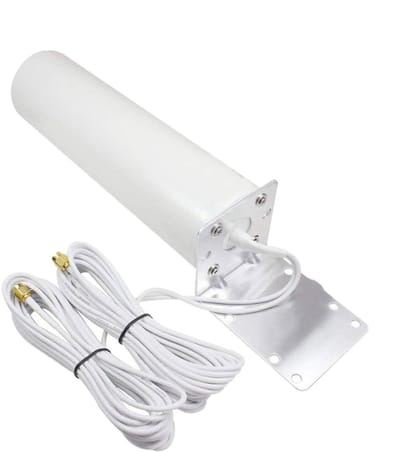 Draadloze Extender - Wifi Versterker - Buitenbereik Vergroten - Weerbestendig Ontwerp - 5 meter Kabel - Zwart