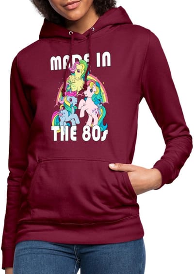 My Little Pony Retro Made In The 80's Hoodie Dames