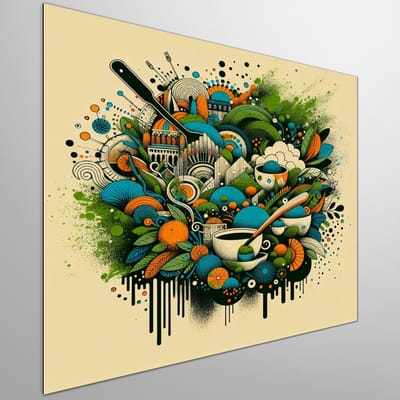 Kunstprint | Wanddecoratie | Dibond | 60 × 60 cm