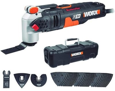Multifunctioneel gereedschap 450W - Multitool met universele accessoires en standaard zaagbladen