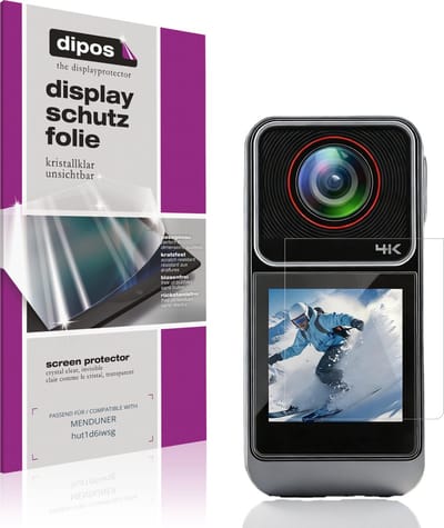 dipos – 4x Beschermfolie geschikt voor MENDUNER hut1d6iwsg | Krasbestendige & heldere Screenprotector Ultra-Thin