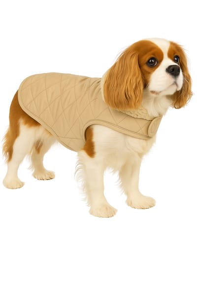 Hondenjas – Flamingo Bonnie – honden jas – hondenjasjes winter – hondenjas waterdicht – 40 cm – A:40cm B:34-40cm C:54-60cm – beige