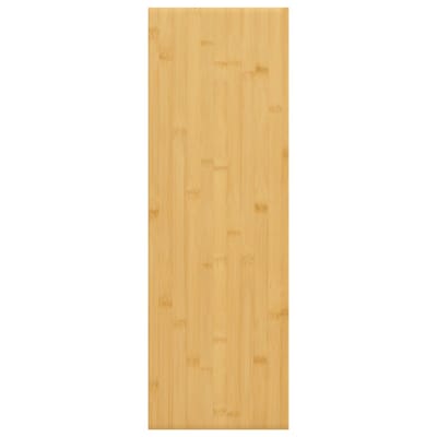 vidaXL - Wandschap - 60x20x2,5 - cm - bamboe