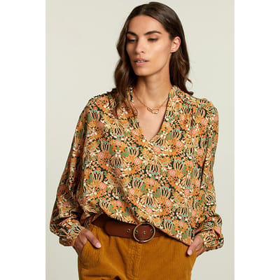 River Woods Multi Fantasy Blouse Size: 34 | Blouses Outlet | Dames |