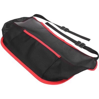 Universele Auto Netzak Houder Tussen Stoelen Mesh Opbergtas Organizer Huisdierbarrière 260x405mmZwart black