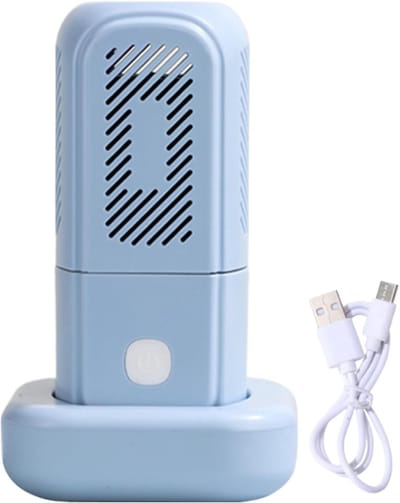 Draadloze Wasunit - Groente Reiniger - Voedsel Hygiëne - Automatische Zuiveringstechnologie - 11x11x11 cm - Blauw
