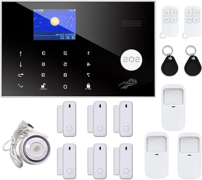 Draadloos Huisalarm - Beveiligingssysteem Kit - Huis Beveiligen - App Bediening - 10g - Wit