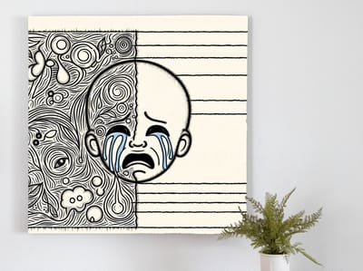 Kunstprint | Wanddecoratie | Dibond | 100 × 100 cm