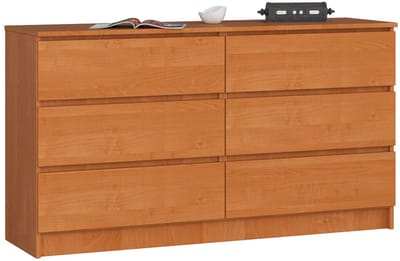 Ladekast K140 met 6 Lades / AKORD Furniture Factory / Els / 138 x 77 x 40 cm