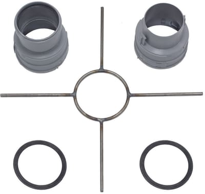 Vaillant Set 6 Grondcomponenten condensatieketel voor flexibele rookgasafvoer DN 80, PP, 0020021008