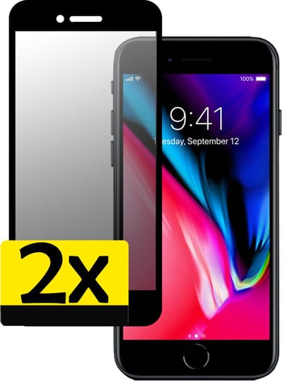 Screenprotector Geschikt voor iPhone 6 Privacy Screenprotector Bescherm Glas - Privacy Screenprotector Geschikt voor iPhone 6 Screenprotector Glas - 2 Stuks