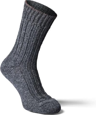Fellhof Alpaca sokken dik maat 35-38 – antraciet – alpacawol – wollen sokken – warme sokken - hypoallergeen - temperatuurregulerend – comfortabel – zacht