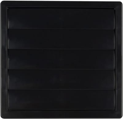 Ventilatierooster 170x170mm met Insectenhor en Lamellen