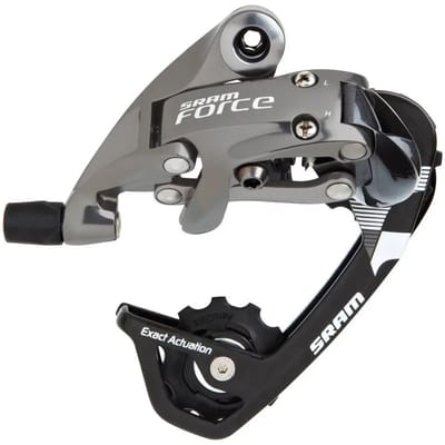 Sram achterderailleur Force 10V WiFli Medium Cage aluminium zilver/zwart