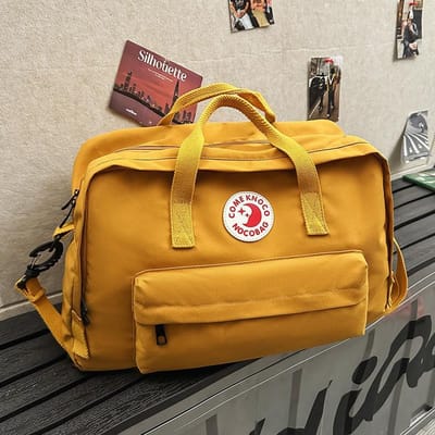 Sac de descente Sac de voyage Sac de sport Sac de sport Homme et Femme Épissage Main Sac à dos Une épaule Sac bandoulière