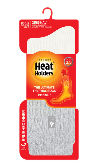 Heat Holders Dames Dikke Warme Thermische Sokken - Ivory Silver (Catania)