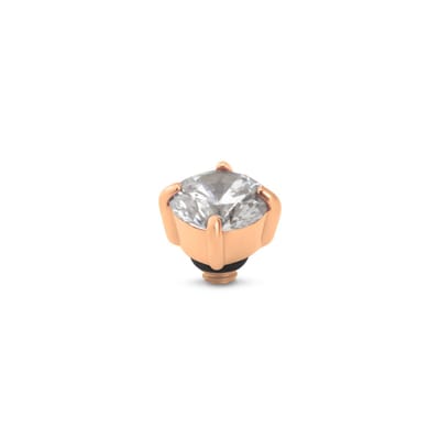 Melano Twisted Glint Steentje Crystal | Rosé
