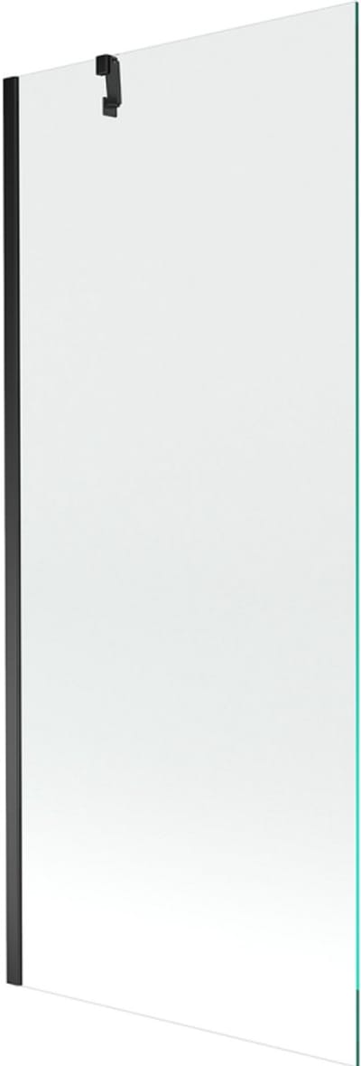 Mexen Next douchewand 1-delig 80 x 150 , transparant, zwart - 895-080-000-00-00-70