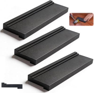 Aanslagblokken voor laminaatvloeren - Multi-kanaal installatiegereedschap voor houten vloeren en plinten, 3-in-1 oplossing voor perfecte afwerking