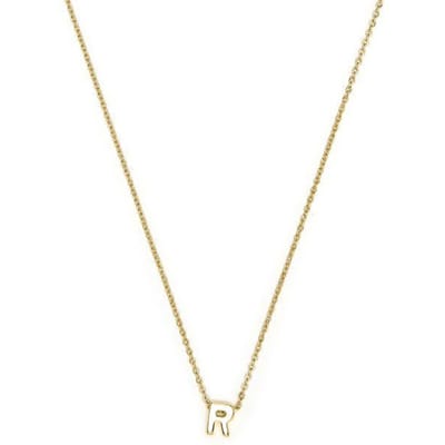 Luxenter Ketting met 18-karaats geelgouden afwerking - Alphabet