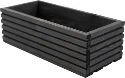 Horziontale Bloembak Danee 44 cm - Zwart