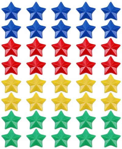 Dailygoods- Koelkastmagneten Sterk - 40 Stuks - Magneten Voor Whiteboard - Magneten Voor Kantoor - Magneten Voor Kinderen - Ijzer - 22 x 7 mm